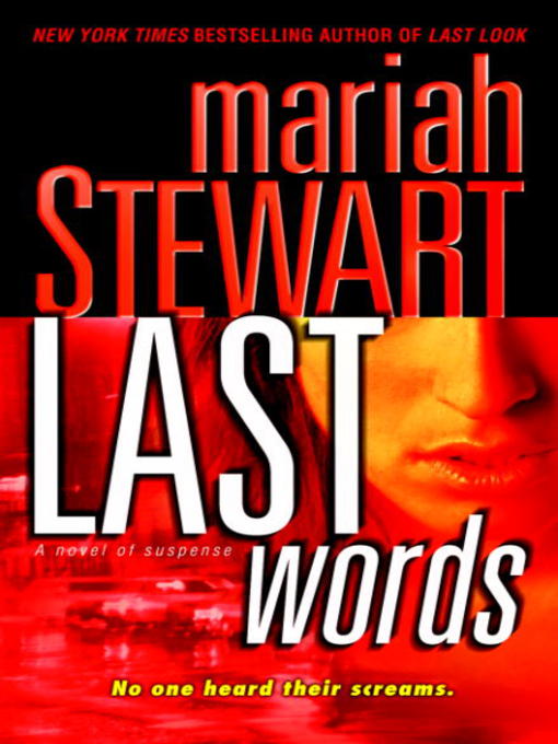 Title details for Last Words by Mariah Stewart - Wait list